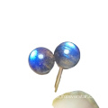 925 silver earring labradorite gem earring stud